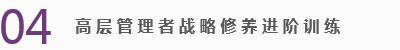 从企业宏观战略管理角度出发，课题设计分四部分考虑： 1.战略制定及实施； 2.MBA通用管理课程研讨； 3.走进国际著名企业学管理； 4.用文化及思想的力量去管理组织。